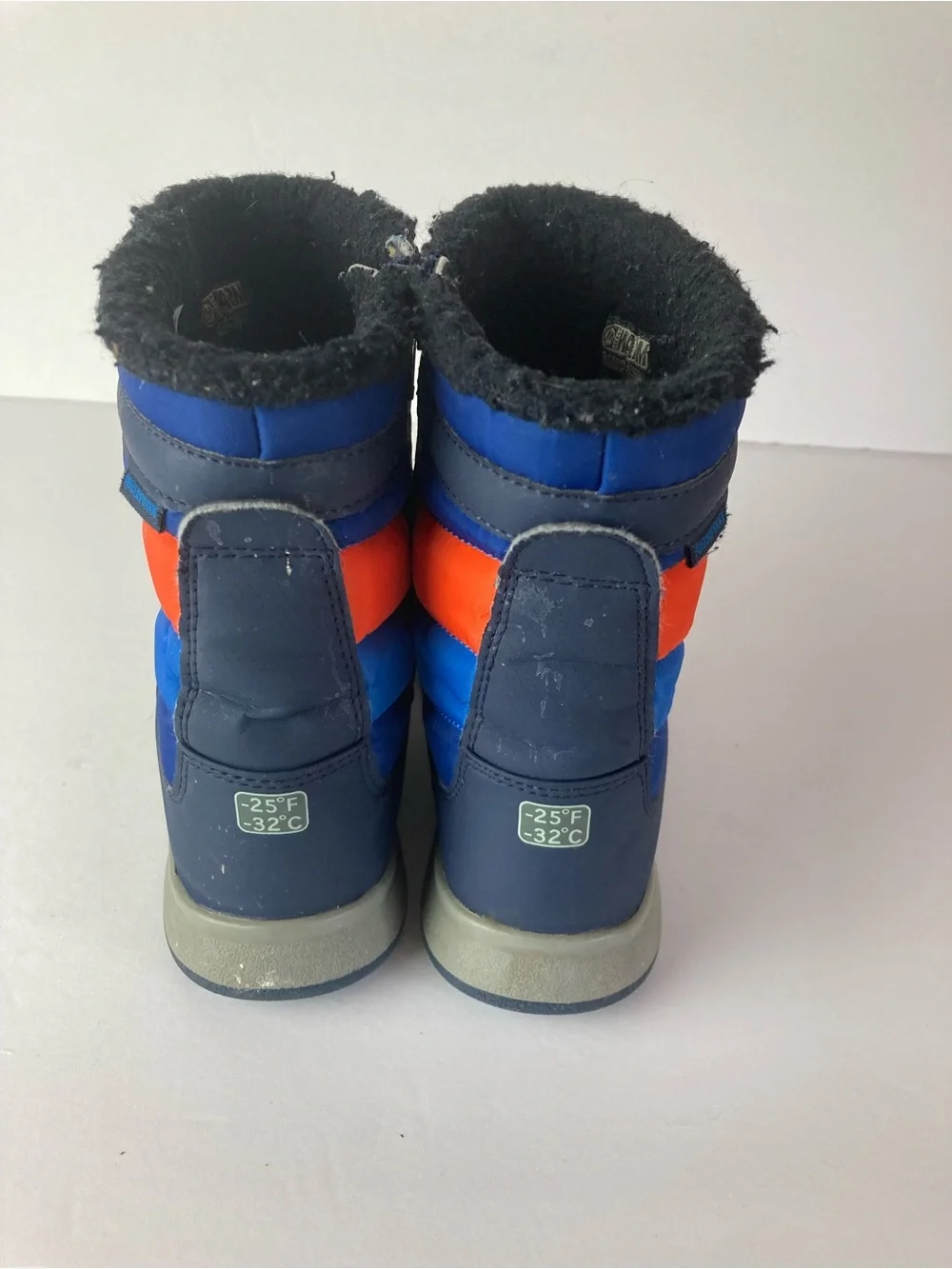 Merrell Kids' Waterproof Winter Boots Navy Blue Little Boy Size 1